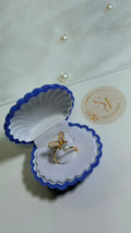 💍 Pearl Bow Adjustable Ring