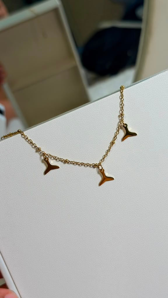 Golden Butterfly Charm bracelet