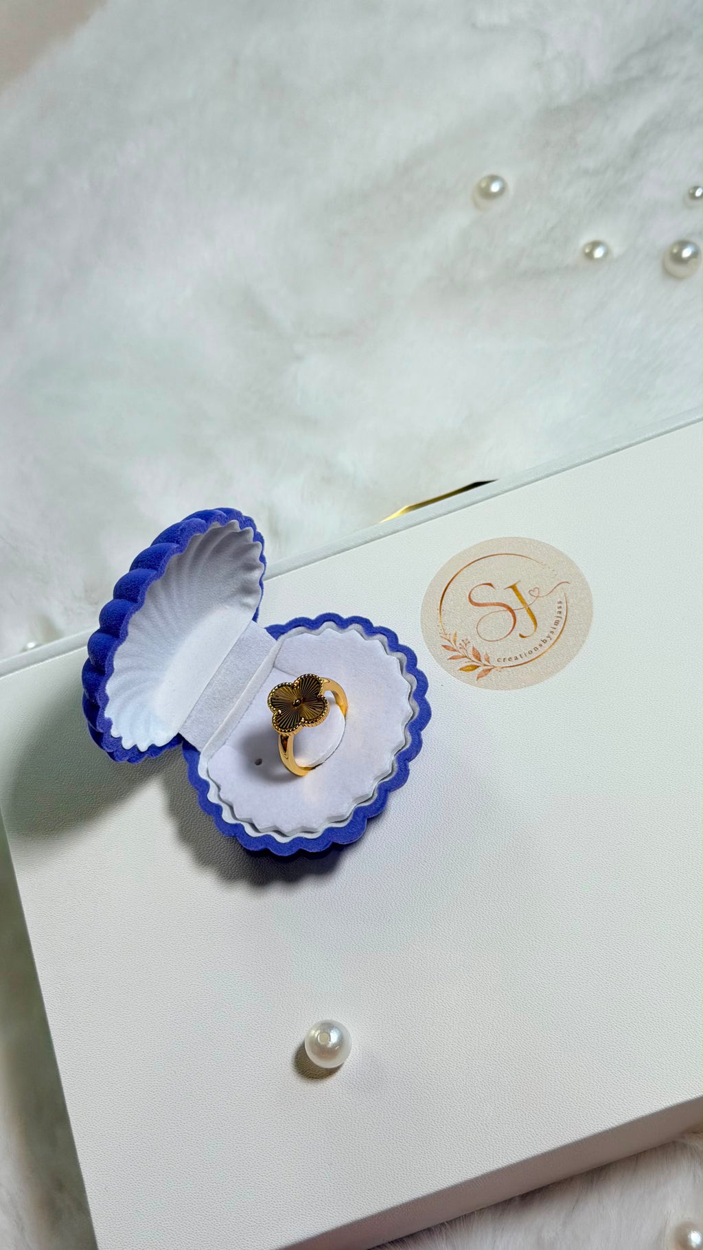 🦋 Gold Butterfly Adjustable Ring