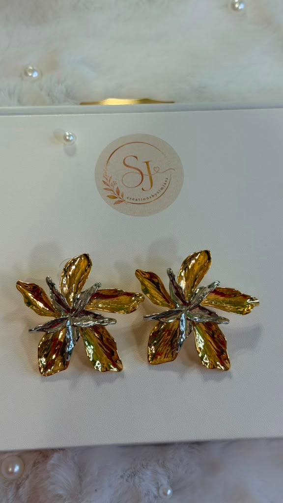 Sapphire drop Earrings